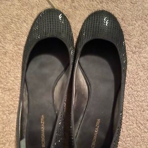 Bcbg maxazria black flats